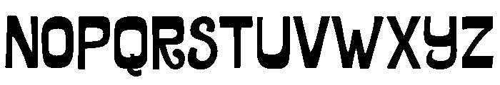 Dranskof Regular Font UPPERCASE