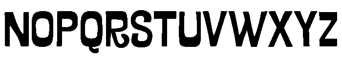Dranskof Regular Font LOWERCASE