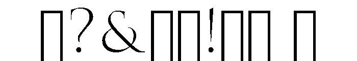 Dream Script Caps Font OTHER CHARS