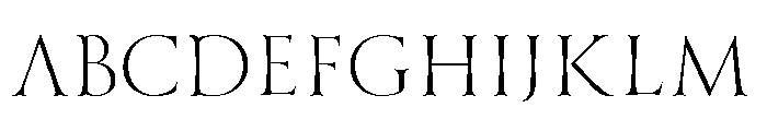 Dream Script Caps Font UPPERCASE