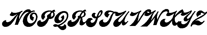 Dreamboat Bold Font UPPERCASE