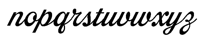Dreamboat Regular Font LOWERCASE