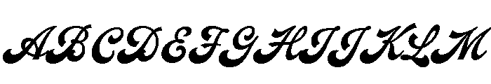 Dreamboat Semi Bold Font UPPERCASE