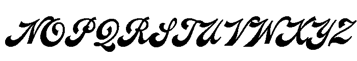 Dreamboat Semi Bold Font UPPERCASE