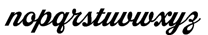 Dreamboat Semi Bold Font LOWERCASE