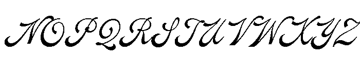 Dreamboat Font UPPERCASE