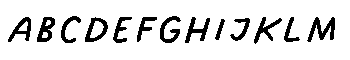 Dreaming Outloud Sans Caps Slanted Font UPPERCASE
