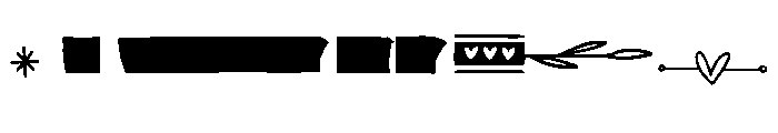 Dreaming Outloud Sans Doodles Font UPPERCASE
