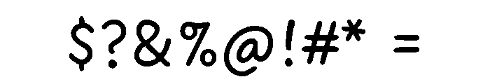 Dreaming Outloud Sans Regular Font OTHER CHARS