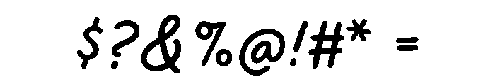 Dreaming Outloud Script Slanted Font OTHER CHARS