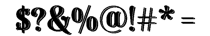 Dress Color Regular Font OTHER CHARS