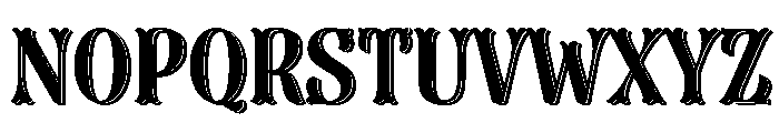 Dress Color Regular Font UPPERCASE