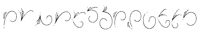 Dress Deco Regular Font LOWERCASE