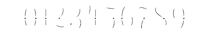 Dress Inline Two Font OTHER CHARS