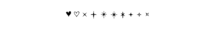 Dress Ornaments Regular Font OTHER CHARS