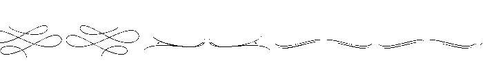 Dress Ornaments Regular Font UPPERCASE