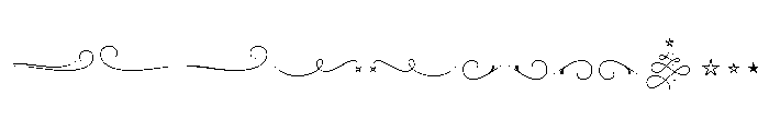 Dress Ornaments Regular Font UPPERCASE
