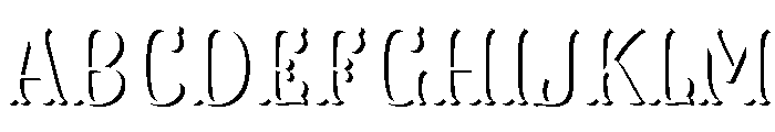 Dress Shade One FONT