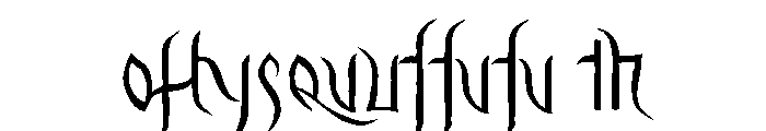 Driade Alternates Font OTHER CHARS
