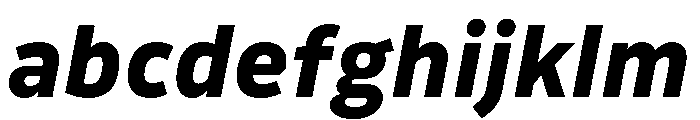 Drive Extra Bold Italic FONT