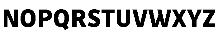 Drive Extra Bold Font UPPERCASE