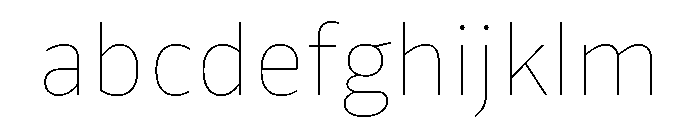 Drive Hairline FONT