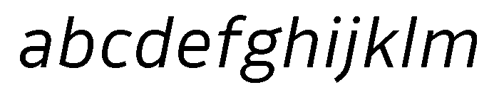Drive Light Italic FONT