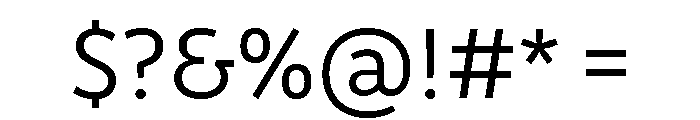 Drive Light Font OTHER CHARS