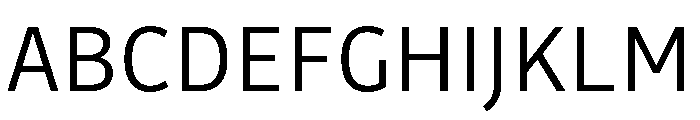 Drive Light Font UPPERCASE