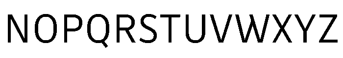 Drive Light Font UPPERCASE