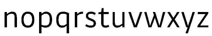 Drive Light Font LOWERCASE