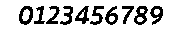 Drive Medium Italic Font OTHER CHARS