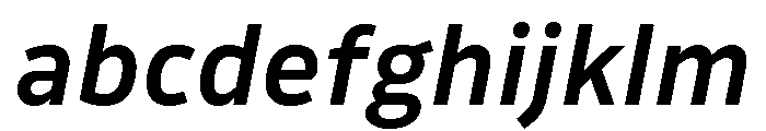 Drive Medium Italic FONT