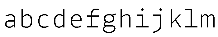 Drive Mono Extra Light FONT