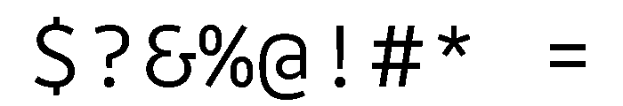 Drive Mono Light Font OTHER CHARS