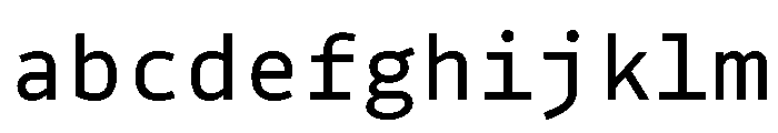 Drive Mono Regular FONT