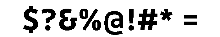 Drive Prop Bold Font OTHER CHARS
