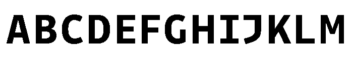 Drive Prop Bold Font UPPERCASE