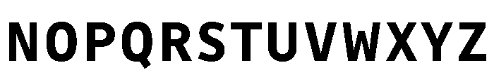 Drive Prop Bold Font UPPERCASE