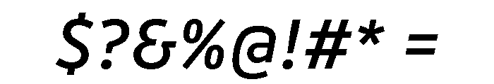Drive Prop Book Italic Font OTHER CHARS