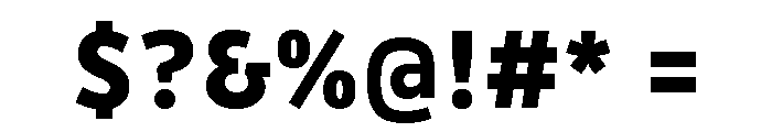 Drive Prop Extra Bold Font OTHER CHARS