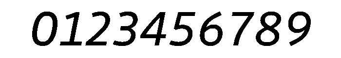 Drive Prop Italic Font OTHER CHARS