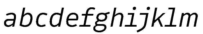 Drive Prop Light Italic FONT