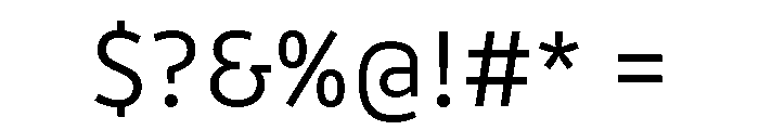 Drive Prop Light Font OTHER CHARS