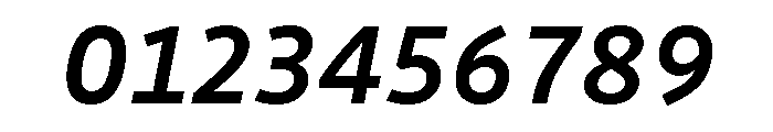 Drive Prop Medium Italic Font OTHER CHARS