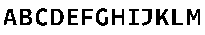 Drive Prop Medium Font UPPERCASE