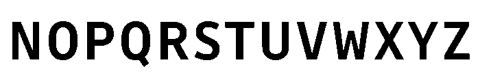 Drive Prop Medium Font UPPERCASE