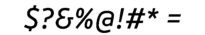 Drive Prop Regular Italic Font OTHER CHARS