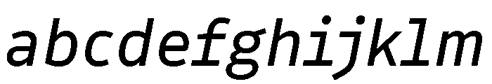 Drive Prop Regular Italic FONT