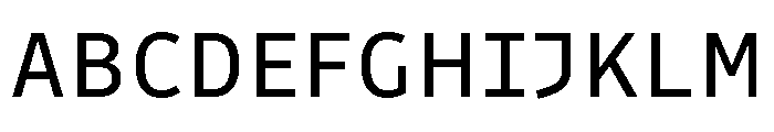 Drive Prop Regular Font UPPERCASE